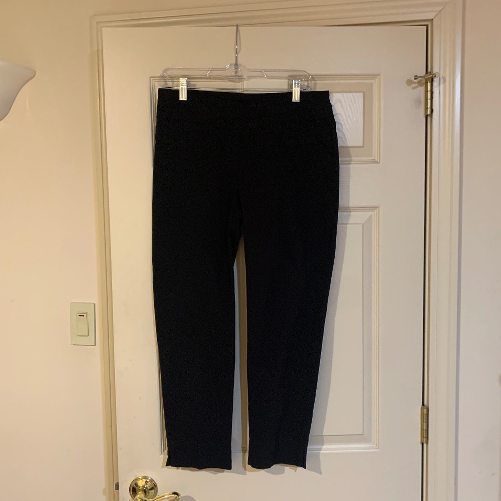 Zac & Rachel Black Crop Pants sz 8